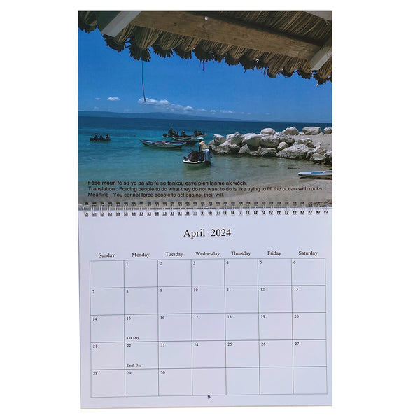 Calendar - "Beautiful Haiti 2024"