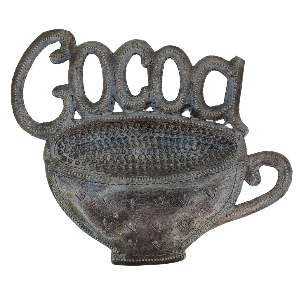 Wall Art - Metal - Cocoa Cup