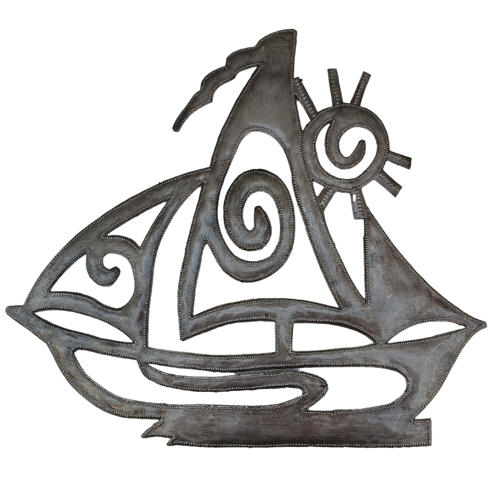 Wall Art - Metal - Sail Boat