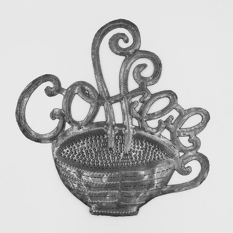 Wall Art - Metal - Coffee