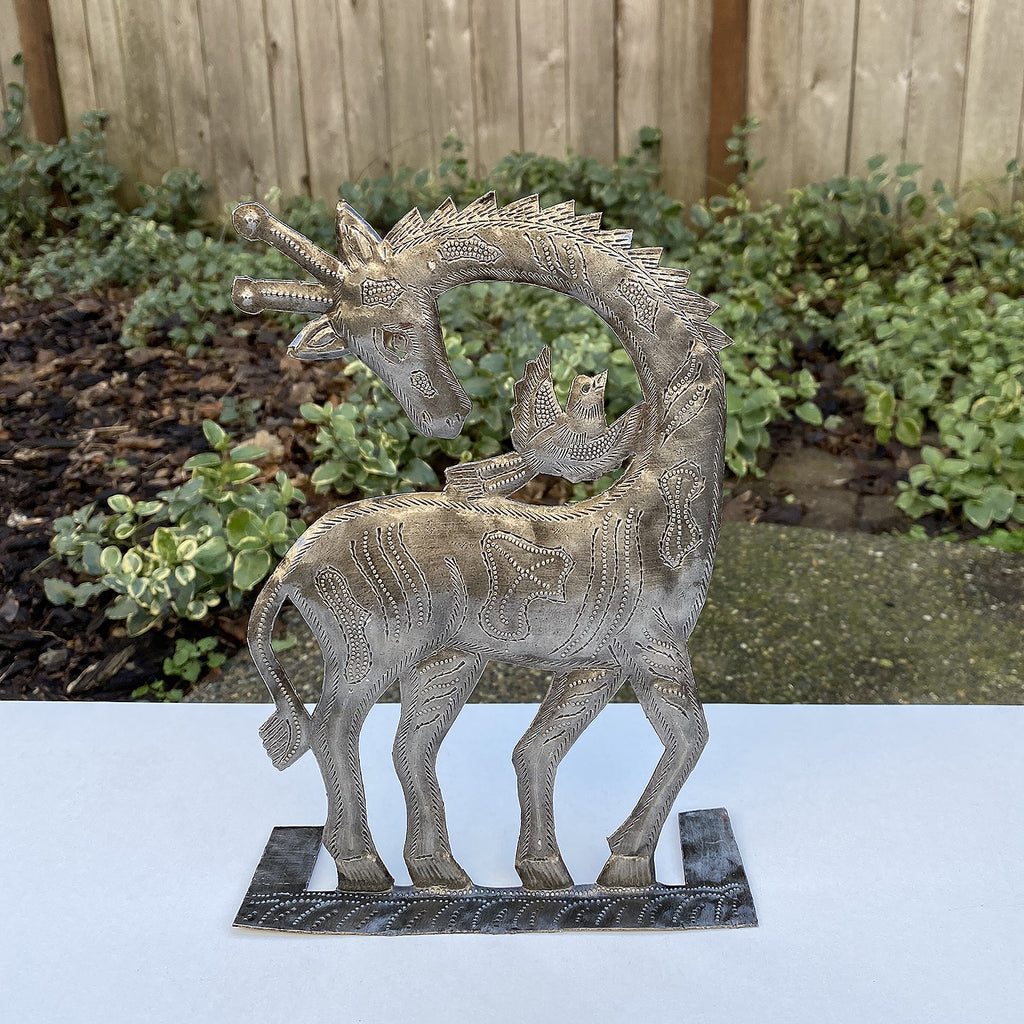 Wall Art - Metal - Standing Giraffe