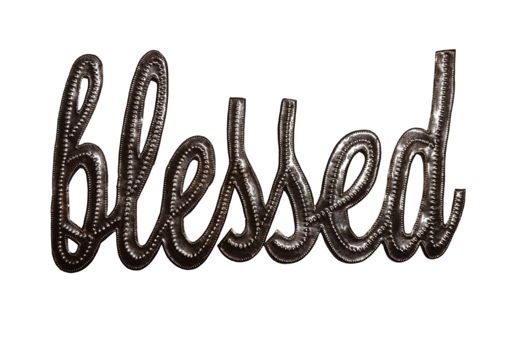 Wall Art - Metal - Blessed