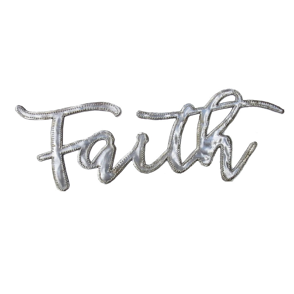 Wall Art - Metal - Faith