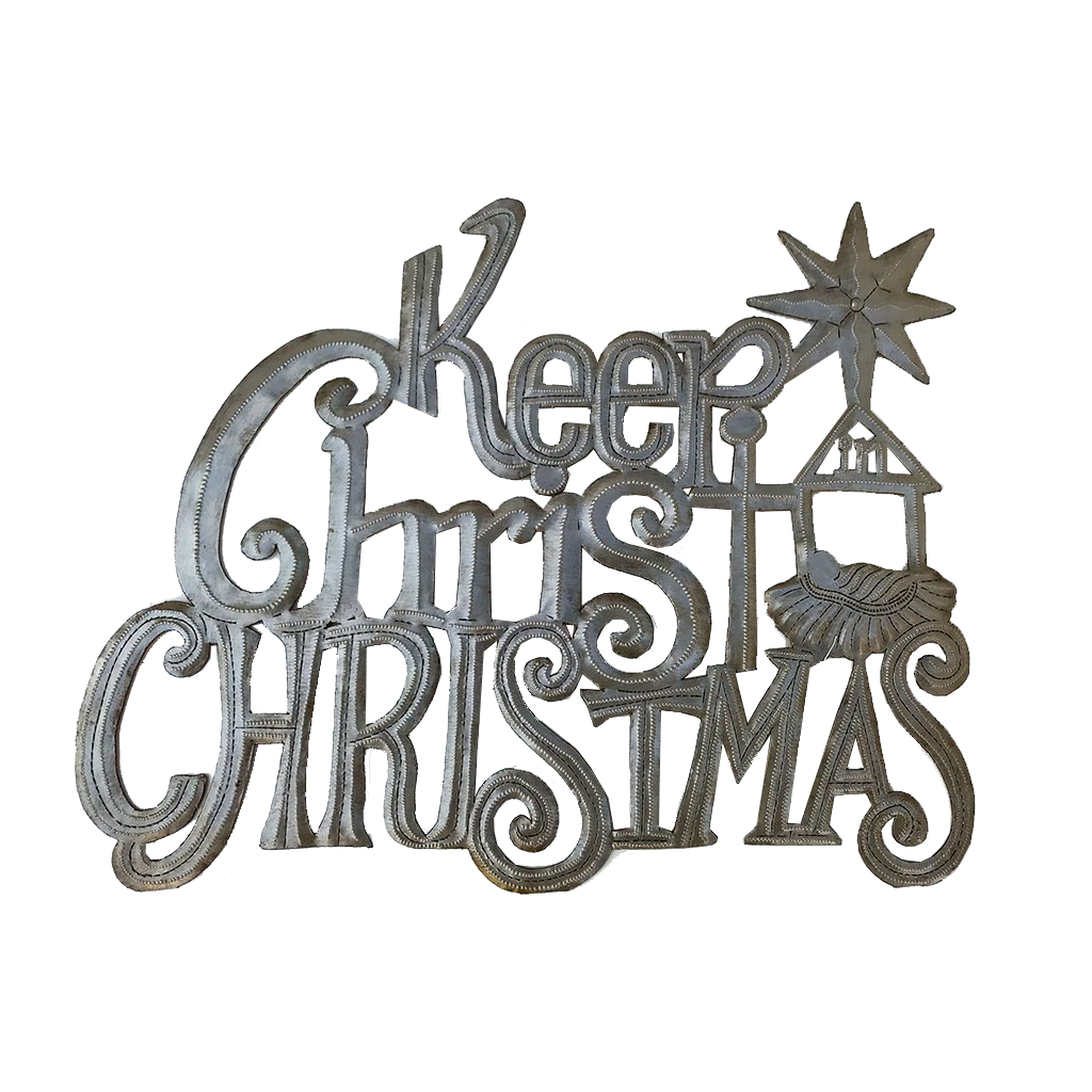Wall Art - Metal - Keep Christ in Christmas
