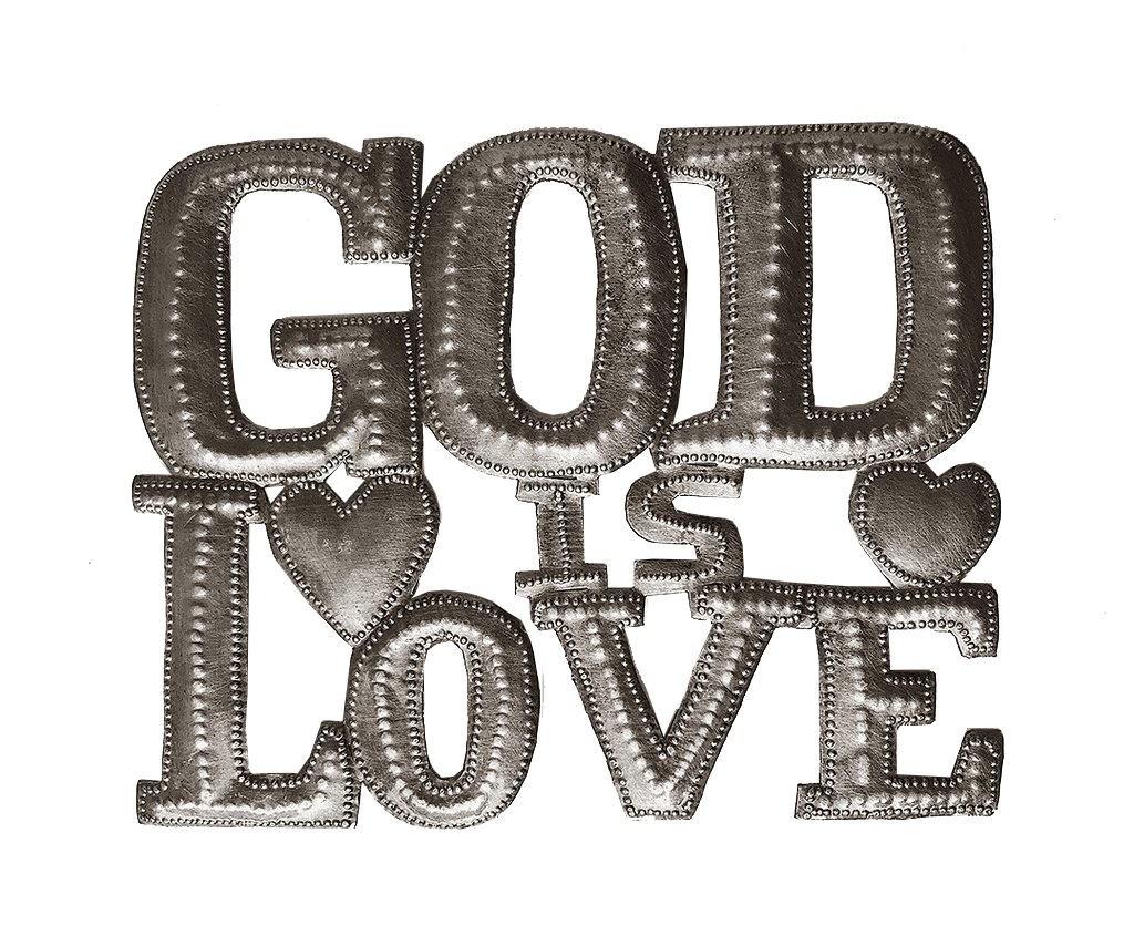 Wall Art - Metal - God is Love