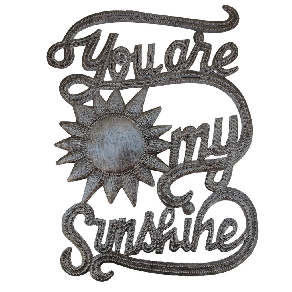 Wall Art - Metal  - You are my Sunshine
