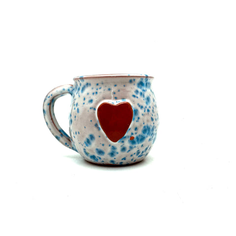 Calliope Heart Mug - Dutch Enamel