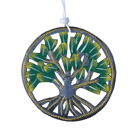 Ornament - Metal - Tree ORNAMENT - Painted