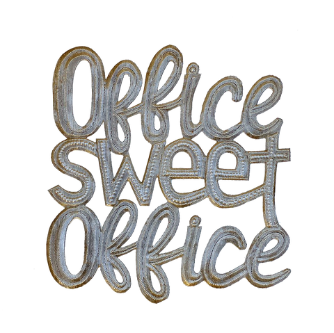 .Wall Art - Metal  - Office Sweet Office