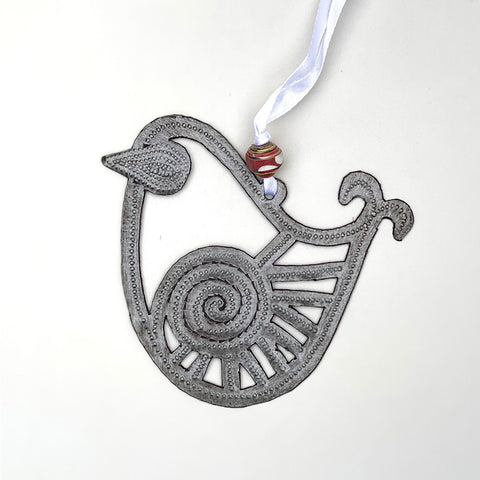 Ornament - Metal - Bird -Abstract Design