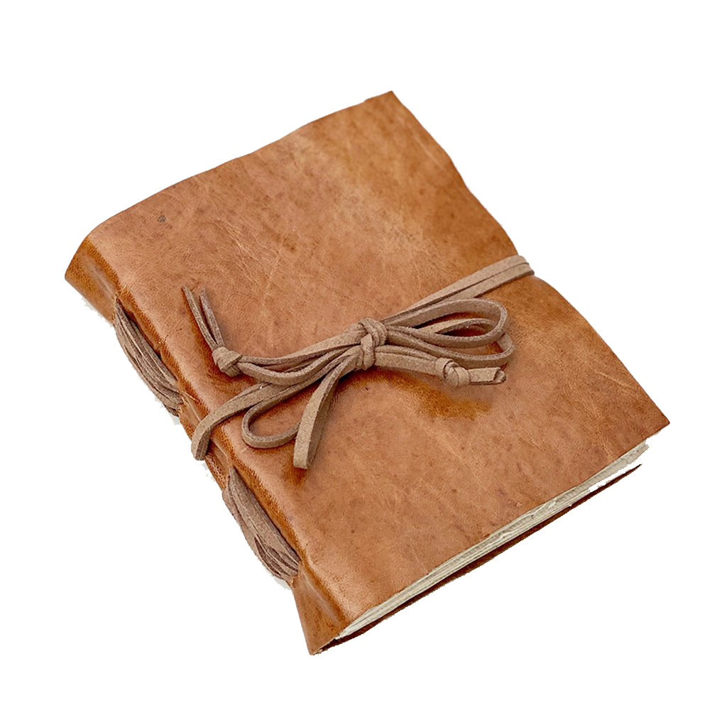 Handmade Journal - Brown Leather