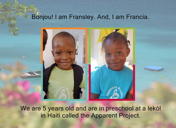 Teacher Kit plus Book Set - Fransley and Francia, Our Haitian Life