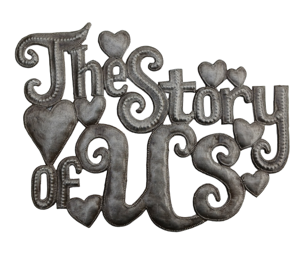 .Wall Art - Metal  - The Story of Us